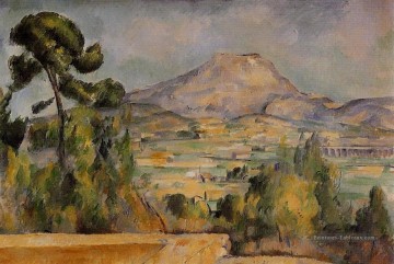 Mont Sainte Victoire 4 Paul Cézanne Montagne Peinture à l'huile